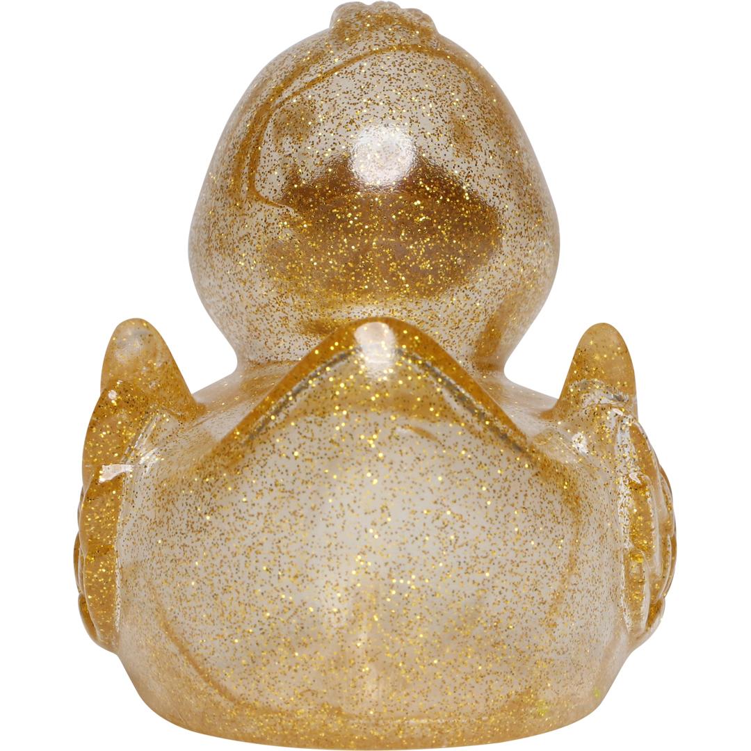 M131004 Glitter/gold - Rubber duck, wings - mbw